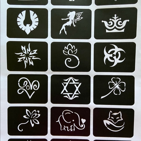 COPY - Fun Party Sparkle Home Tattoos - Picture 4 of 7